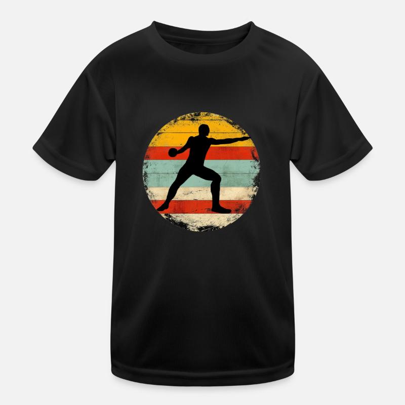 Discus Throw 2 Kinder Funktions-T-Shirt