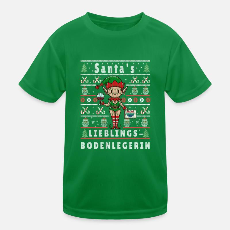 Noël moche LA COUCHE DE SOL PRÉFÉRÉE DU PÈRE NOËL T-shirt sport Enfant