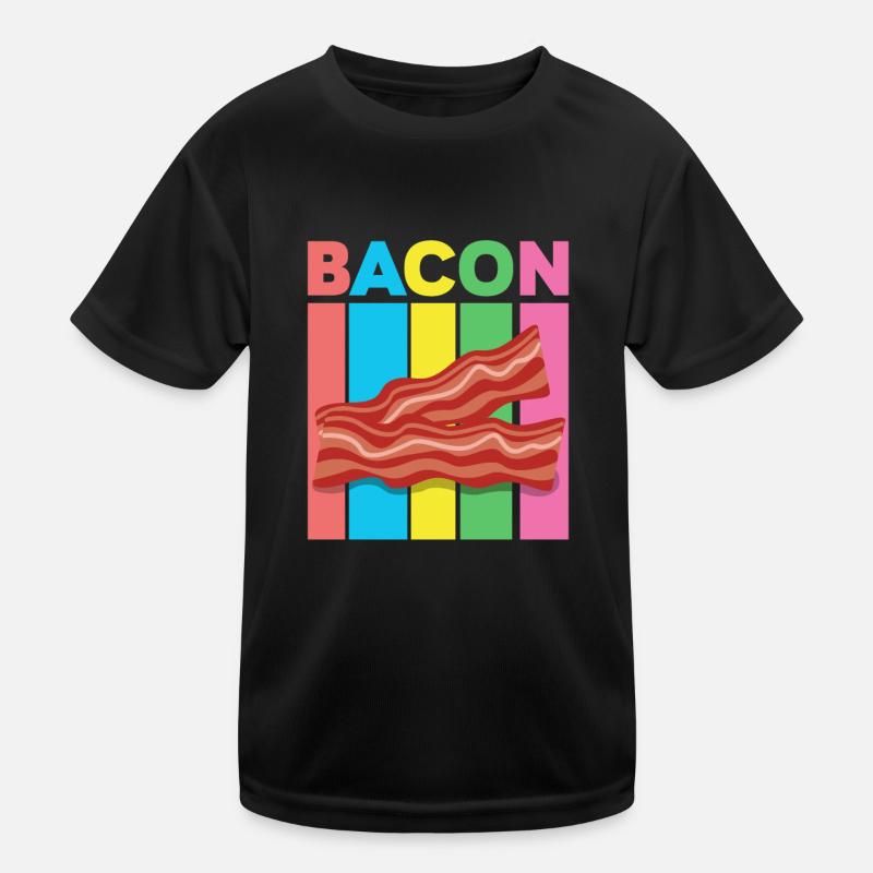 Retro Speck Kinder Funktions-T-Shirt