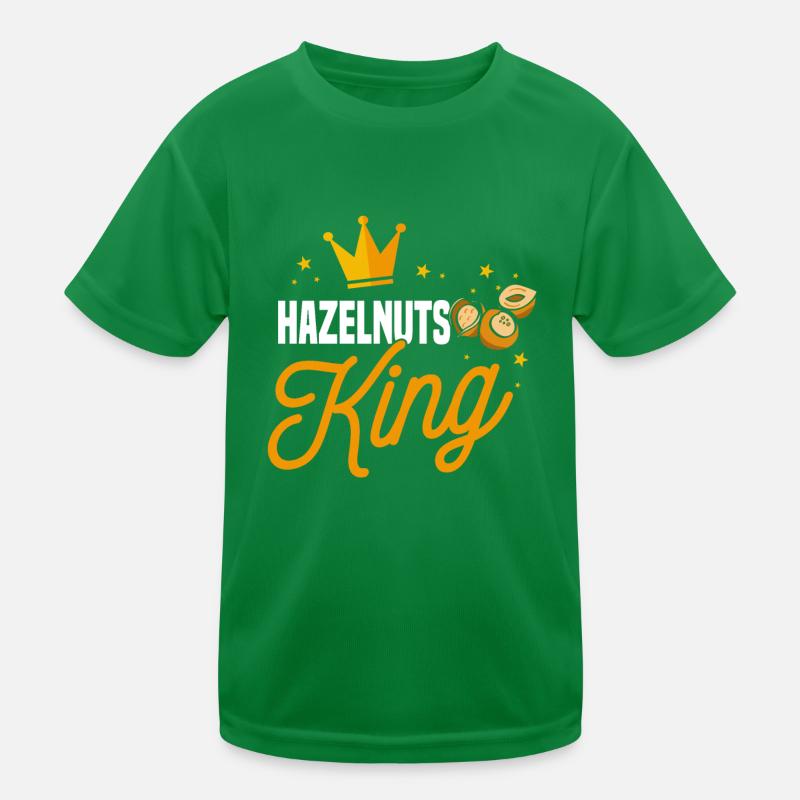 Hazelnut King Kids Functional T-Shirt