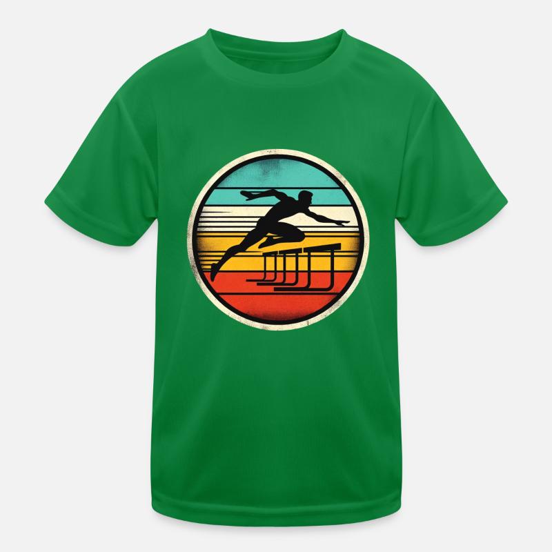 Sprinter de haies T-shirt sport Enfant