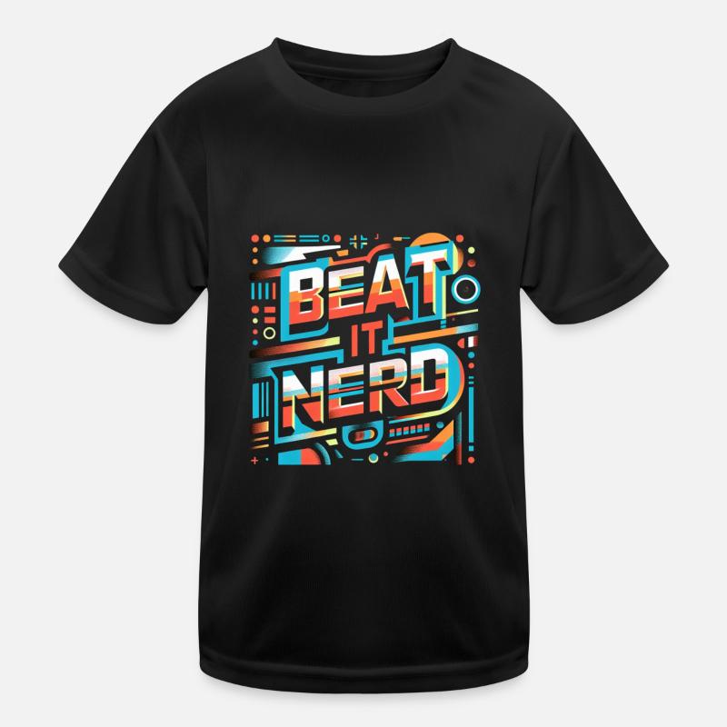 Battez-le Nerd 11 T-shirt sport Enfant