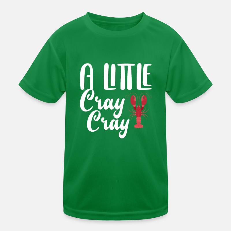 Langusten Languste Kinder Funktions-T-Shirt