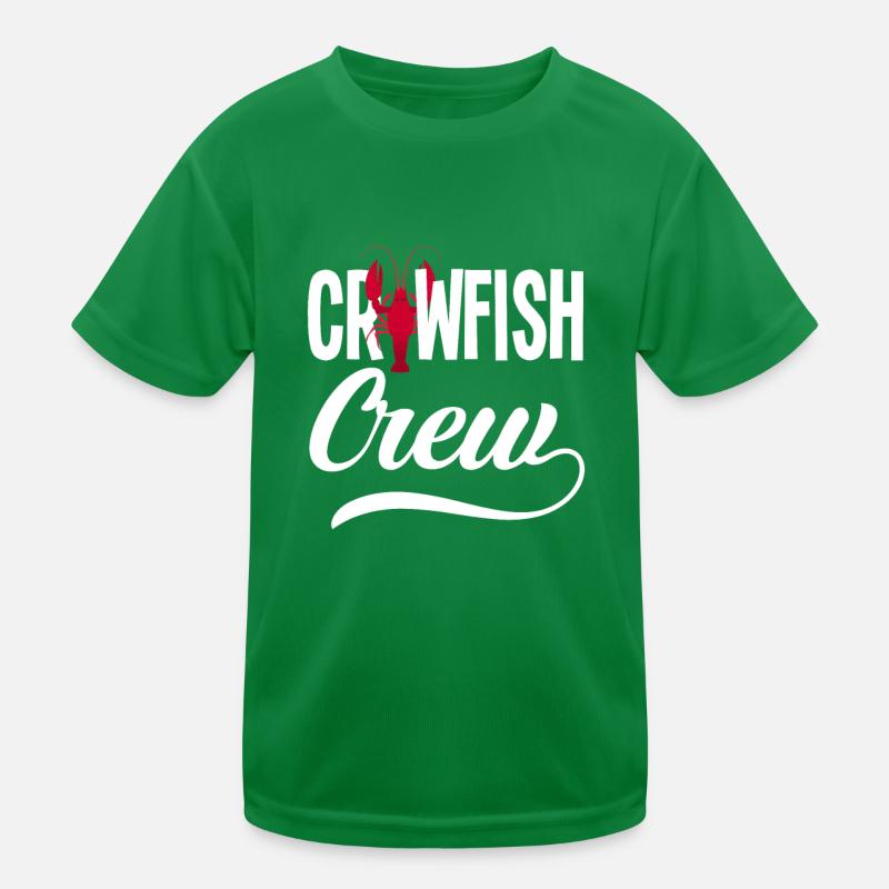Langusten Team Kinder Funktions-T-Shirt