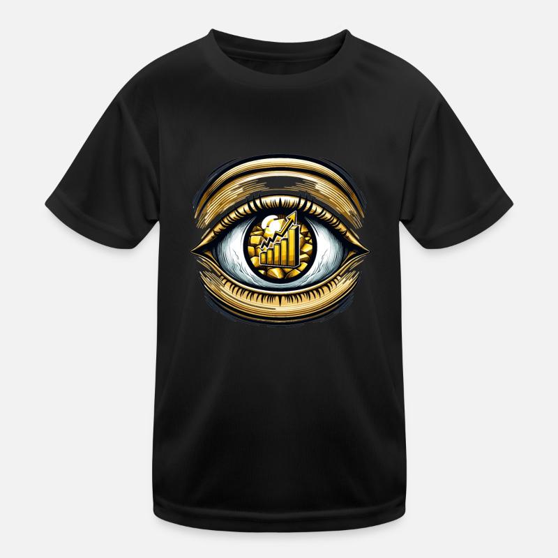 Gold Trader Forex Trader XAUUSD Trader Kids Functional T-Shirt