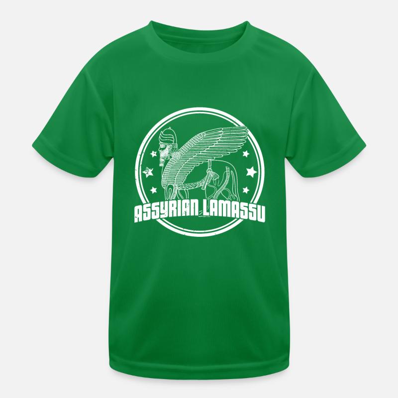 Lamassu Gottheit Babylon Assyrien Sumer Antik Kinder Funktions-T-Shirt