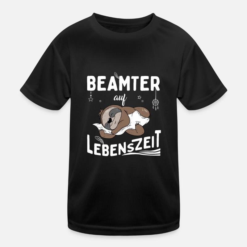Fonctionnaire à vie T-shirt sport Enfant