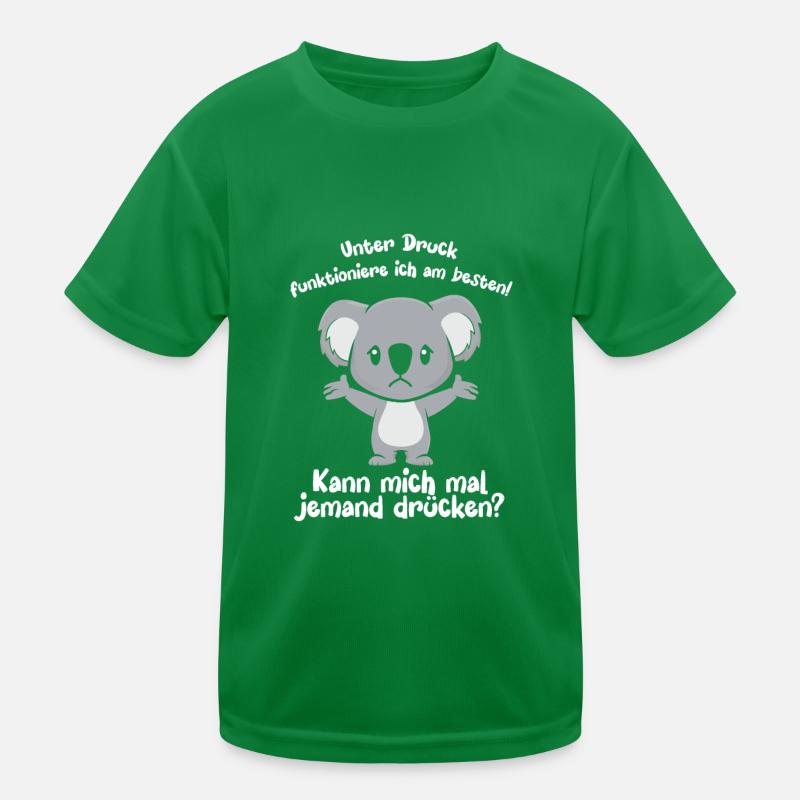 I function best under pressure Kids Functional T-Shirt
