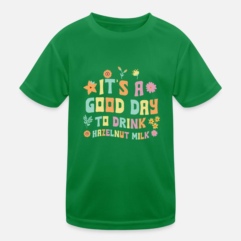 Hazelnut milk Kids Functional T-Shirt
