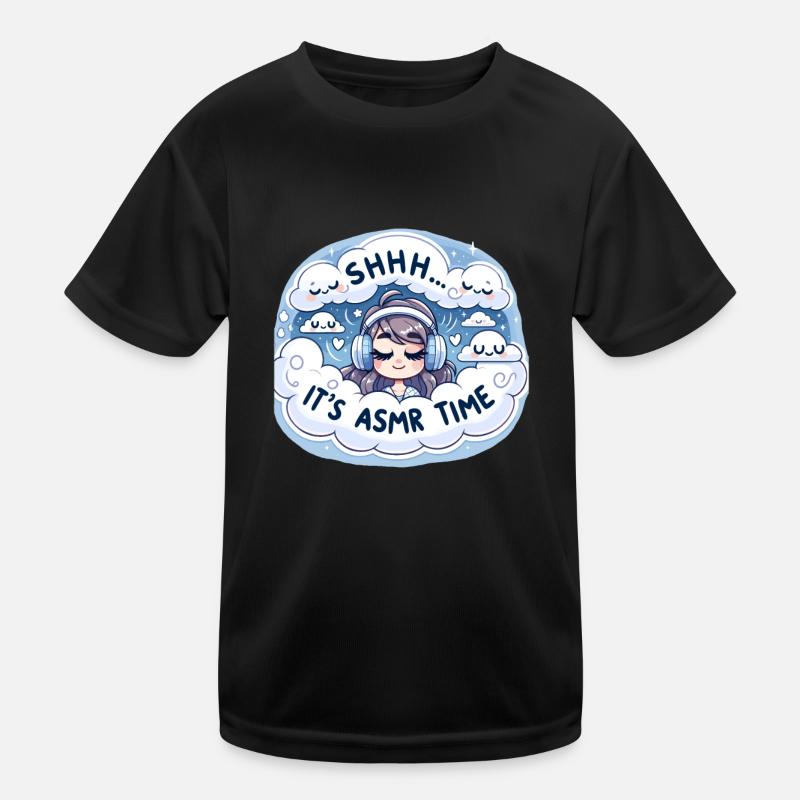 Asmr Whispering Asmr Enthusiast Mindfulness Kinder Funktions-T-Shirt