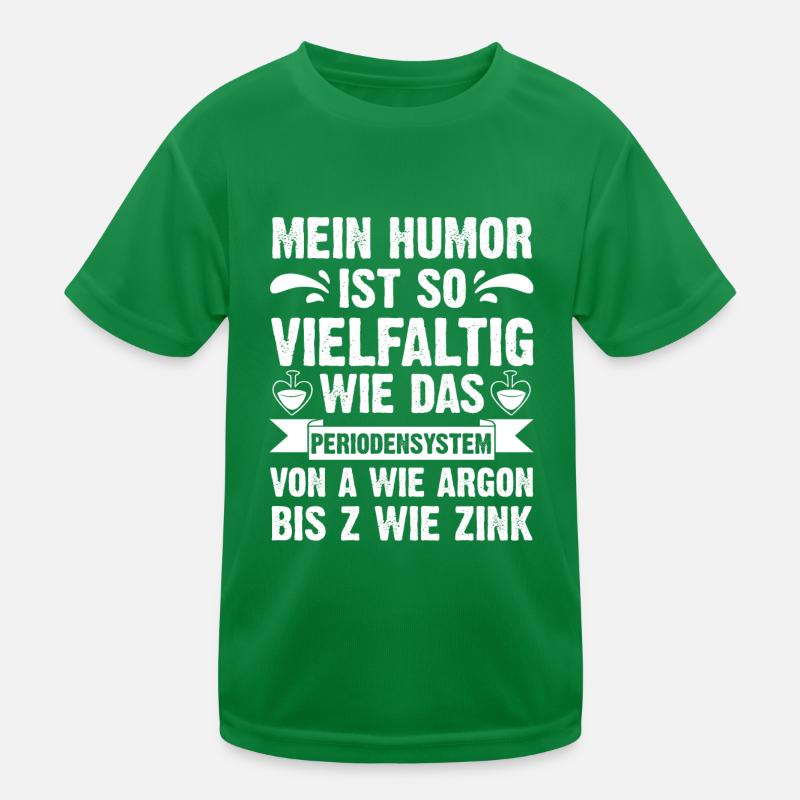 Chimiste Sciences Physique Chimie T-shirt sport Enfant