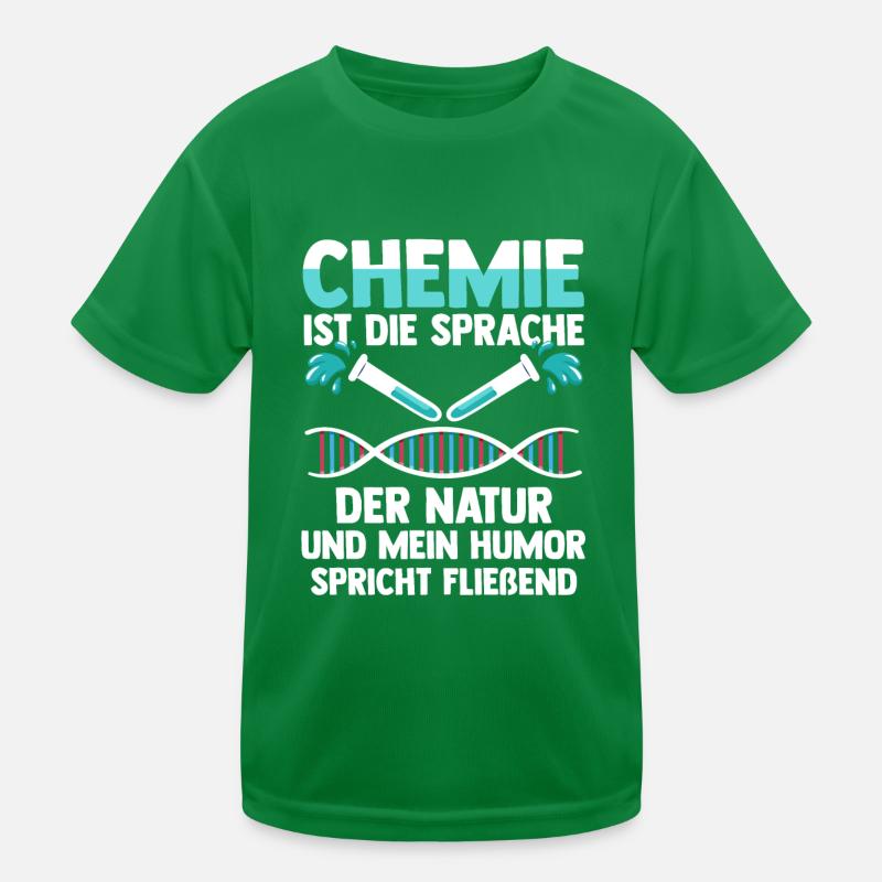 Chemist Science Physics Chemistry Kids Functional T-Shirt