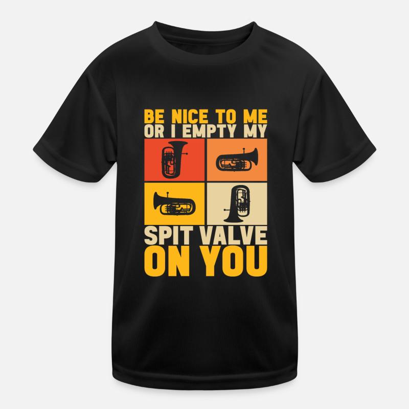 Euphonium Euphoniumspieler Kinder Funktions-T-Shirt