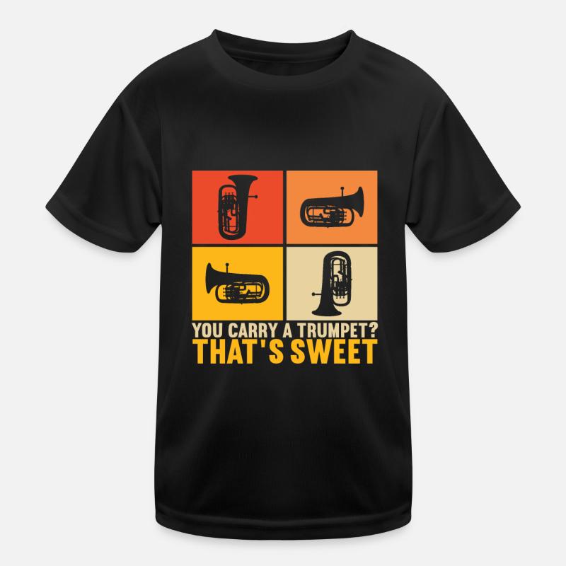 Euphonium Euphoniumspieler Kinder Funktions-T-Shirt