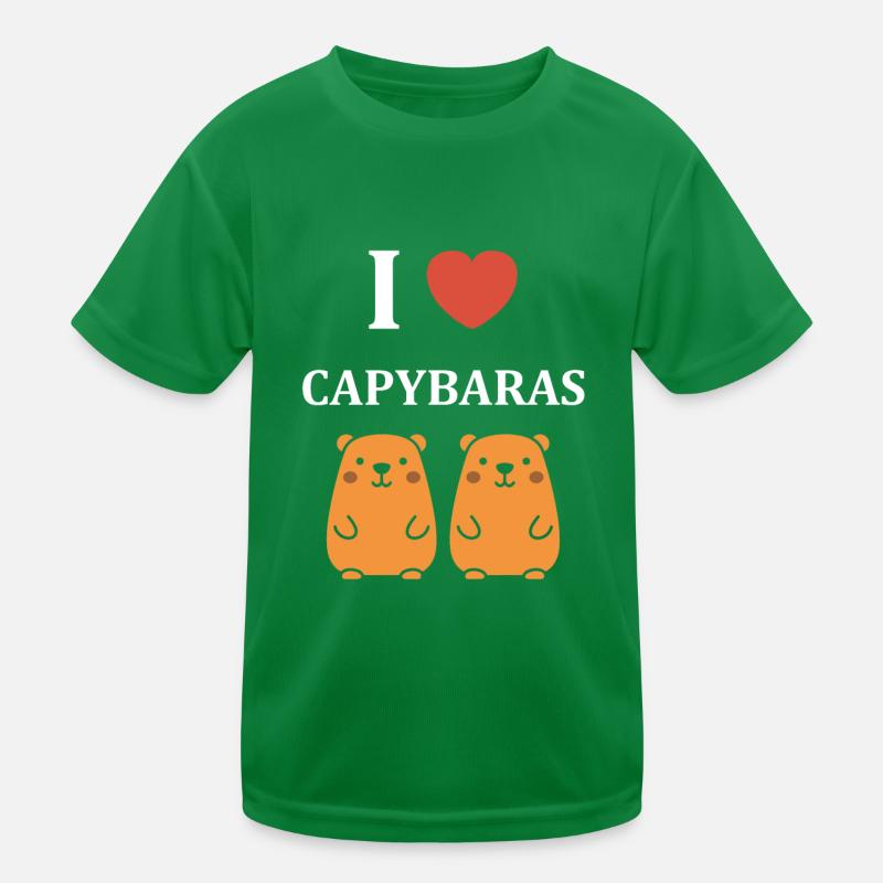Humour Capybara T-shirt sport Enfant