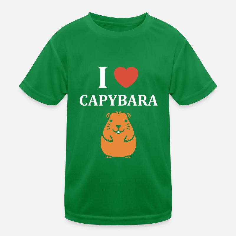 Humour Capybara T-shirt sport Enfant