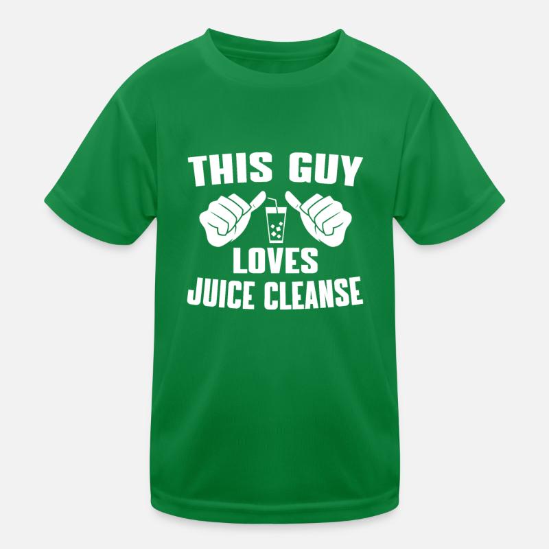 Type de cure de jus T-shirt sport Enfant