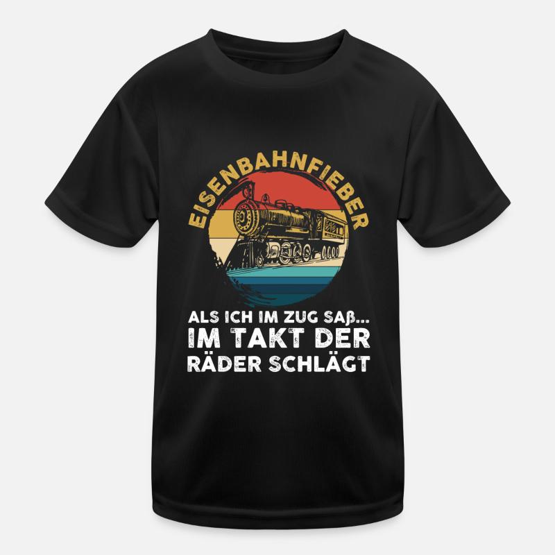 Model Railroad Model Train Train Railroad Railroad Railroad Railroad Model Train Model Train Model T Kids Functional T-Shirt