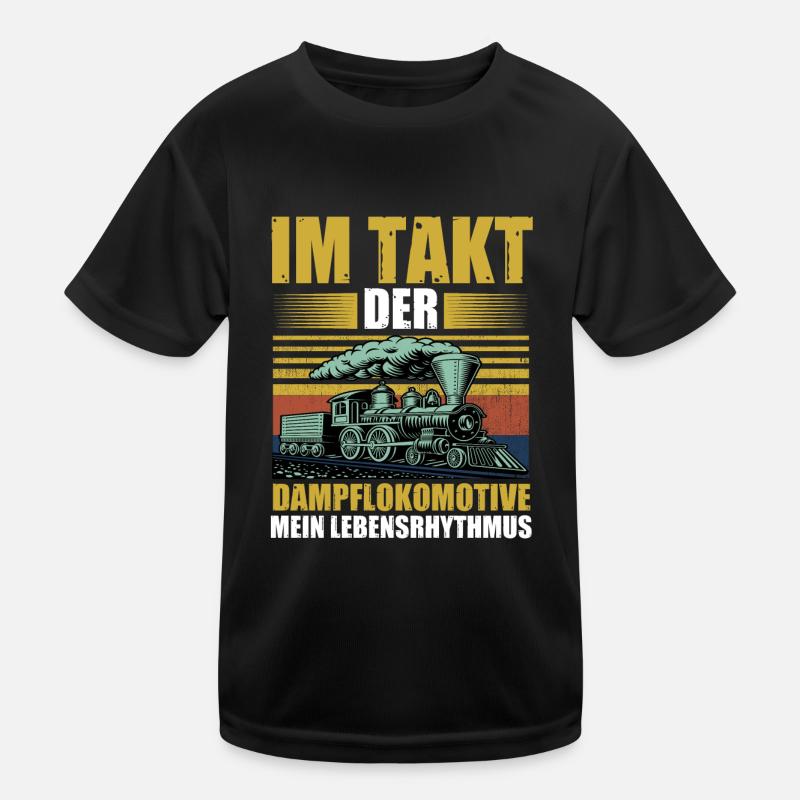 Model Railroad Model Train Train Railroad Railroad Railroad Railroad Model Train Model Train Model T Kids Functional T-Shirt