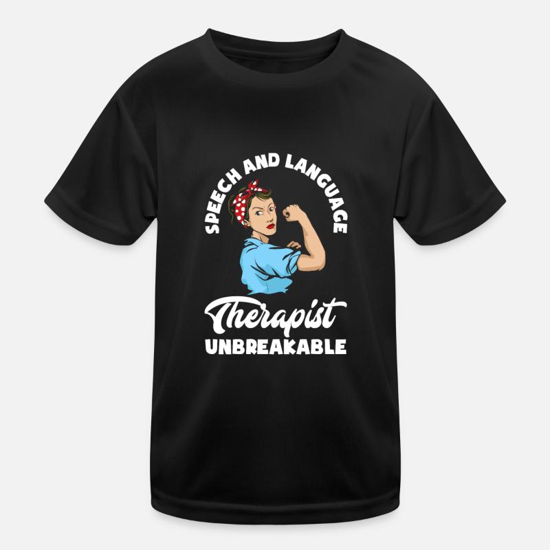 Speech therapist, speech therapist, speech therapist Kids Functional T-Shirt