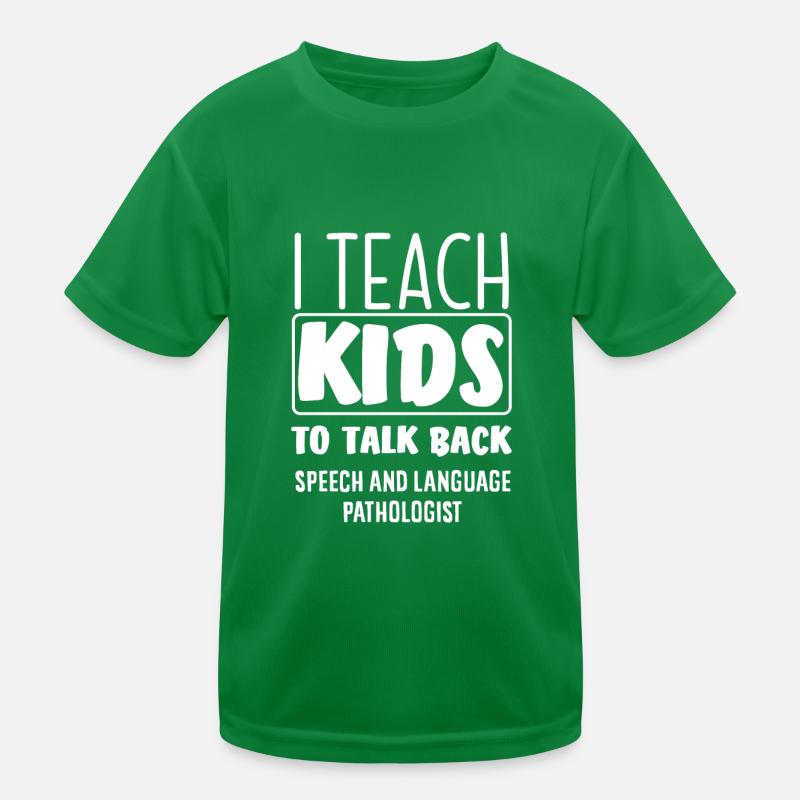 Sprachtherapeutin Sprachheilpädagogin Logopädin Kinder Funktions-T-Shirt