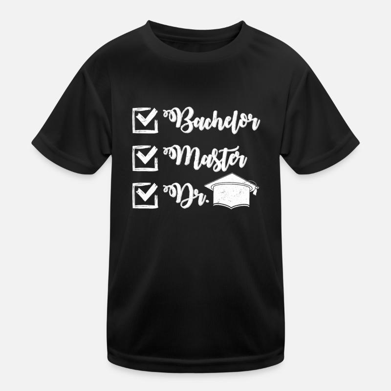 Bachelor Master Dr. Master's Thesis completed Kids Functional T-Shirt