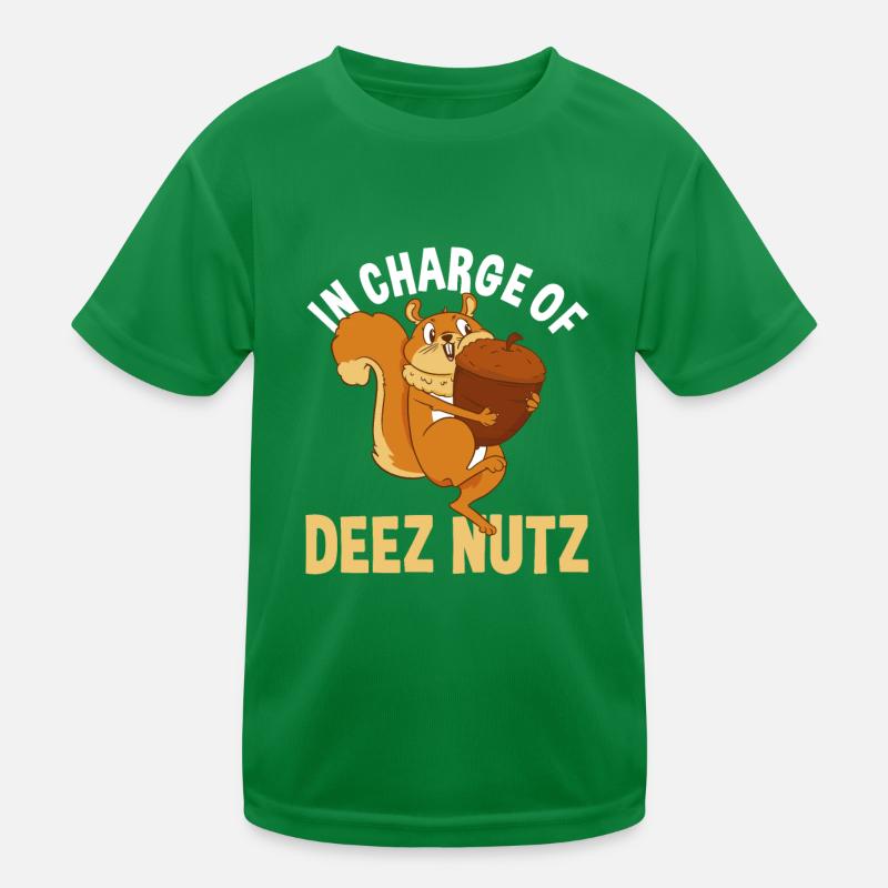 Idée cadeau écureuil drôle T-shirt sport Enfant