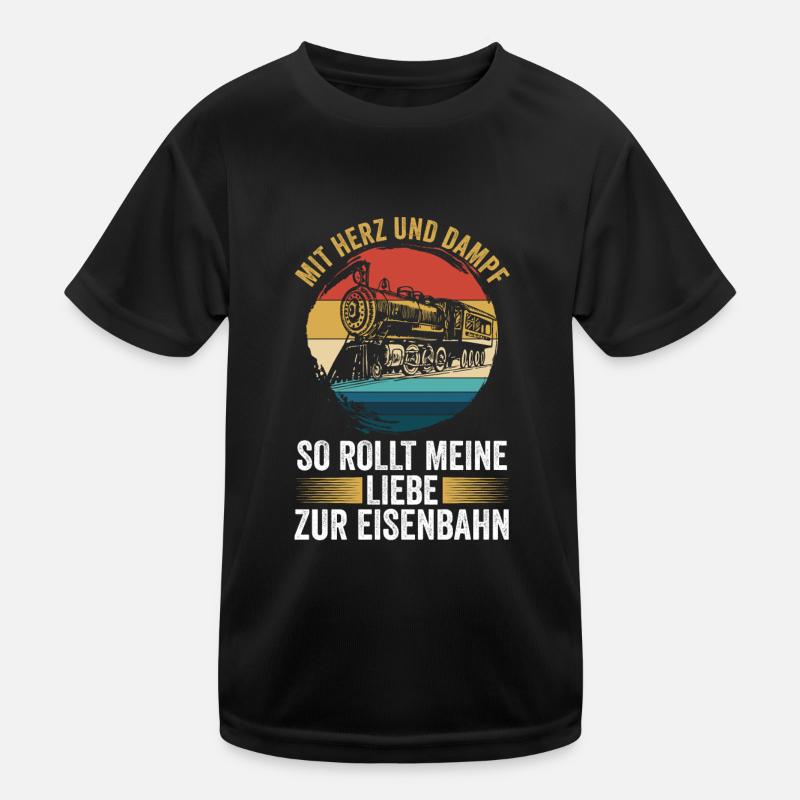 Model Railroad Model Train Train Railroad Railroad Railroad Railroad Model Train Model Train Model T Kids Functional T-Shirt