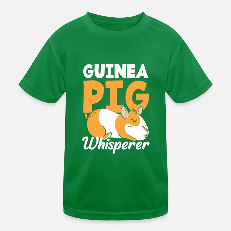 Chuchoteur de cochon d’Inde T-shirt sport Enfant