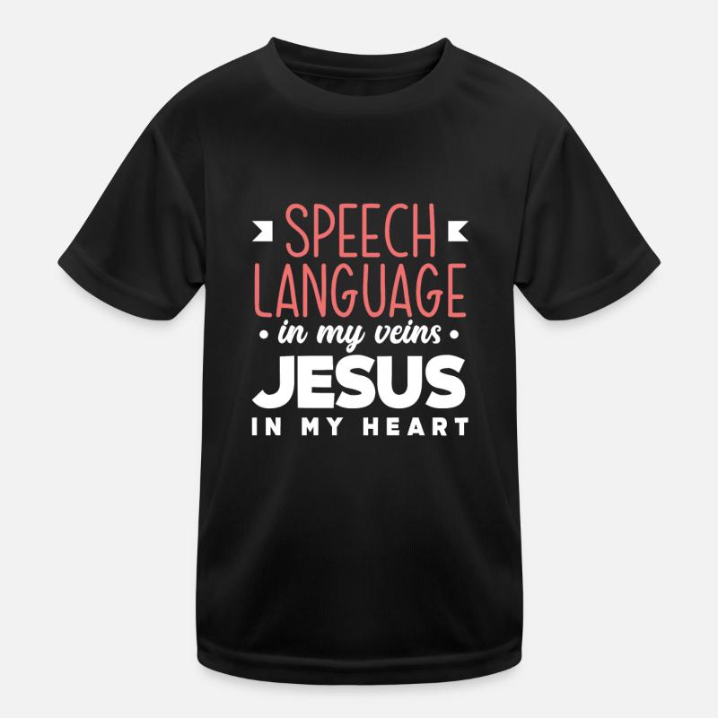 Sprachtherapeutin Sprachheilpädagogin Logopädin Kinder Funktions-T-Shirt