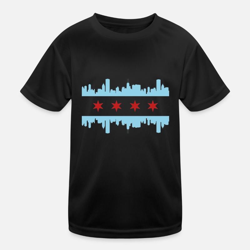 Chicago Illinois Souvenir Geschenk Kinder Funktions-T-Shirt