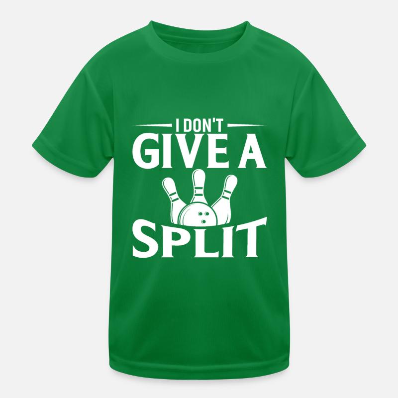 I Don't Give A Split Kids Functional T-Shirt