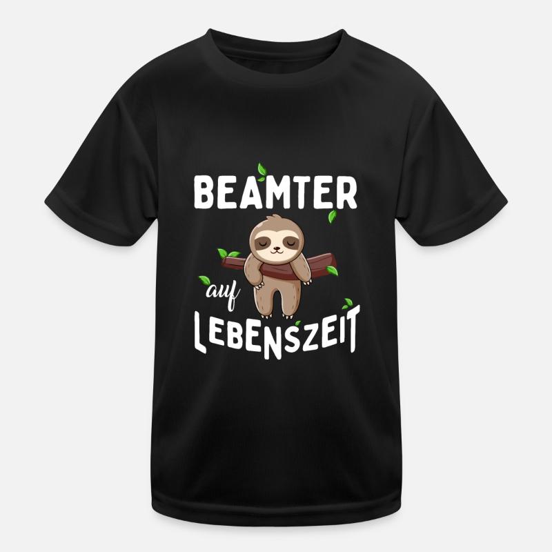 Fonctionnaire à vie T-shirt sport Enfant