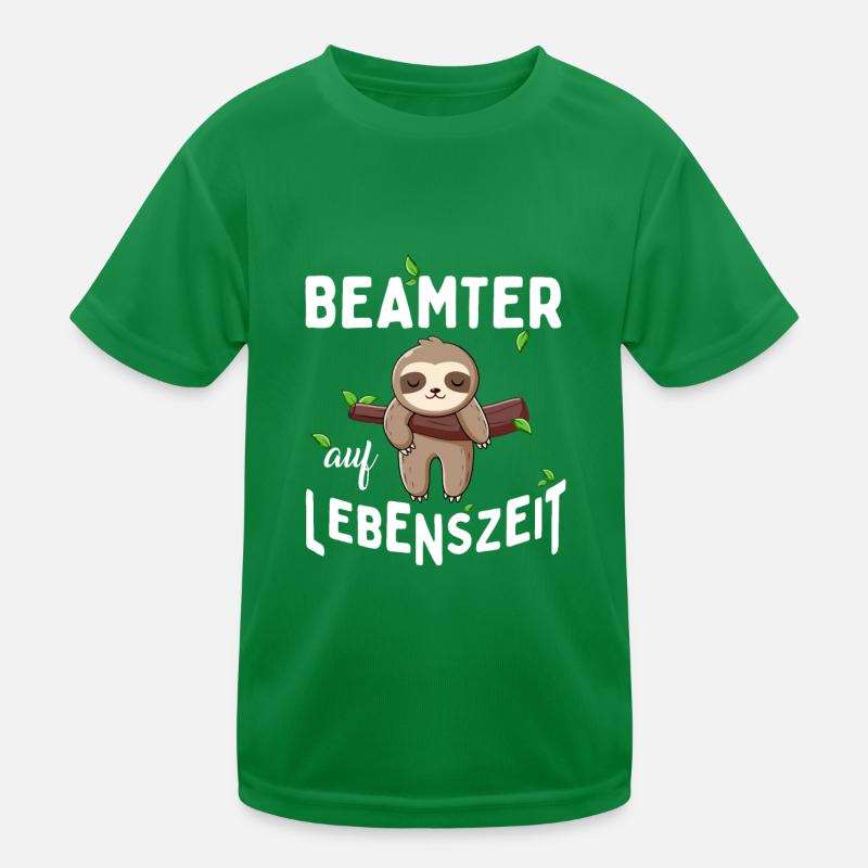 Fonctionnaire à vie T-shirt sport Enfant