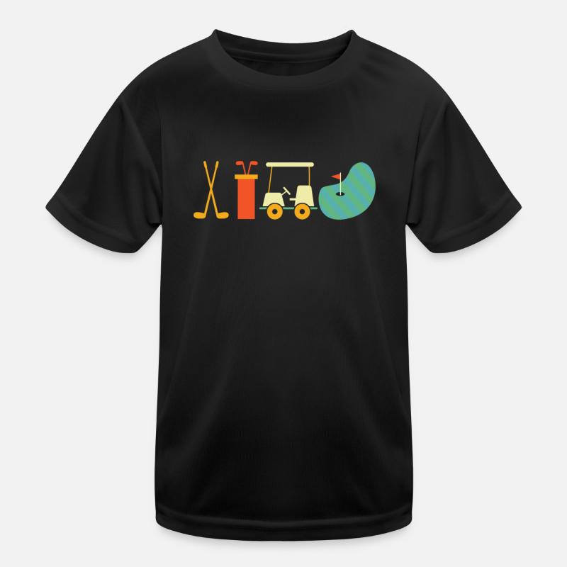 Golf Golfeurs Golfeurs T-shirt sport Enfant