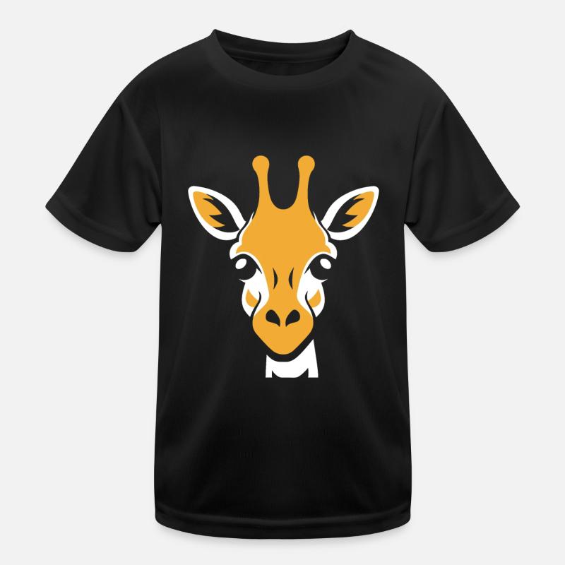 Tete de Girafe T-shirt sport Enfant