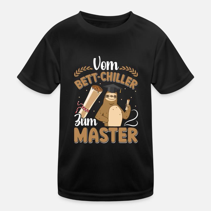 Mémoire de maîtrise passé du refroidisseur de lit au master T-shirt sport Enfant