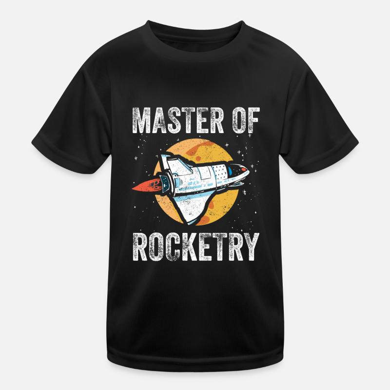 Aerospace Engineer Saying: Master Of Rockerty Kids Functional T-Shirt