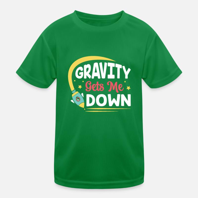 Spaceship Technician Space Shuttle Kids Functional T-Shirt