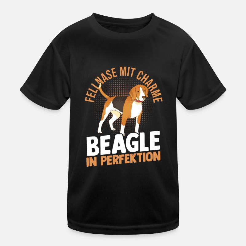 Chien Beagle T-shirt sport Enfant