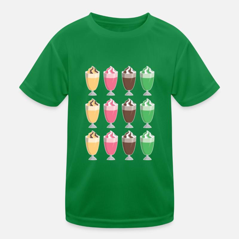 Milchshakes Kinder Funktions-T-Shirt