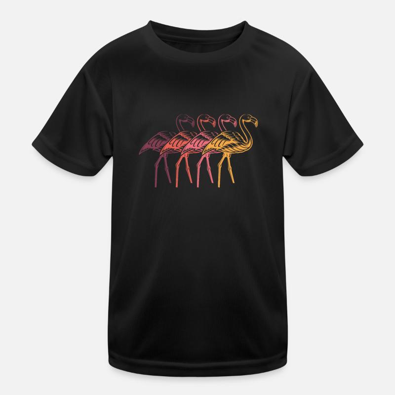Flamingo Kinder Funktions-T-Shirt