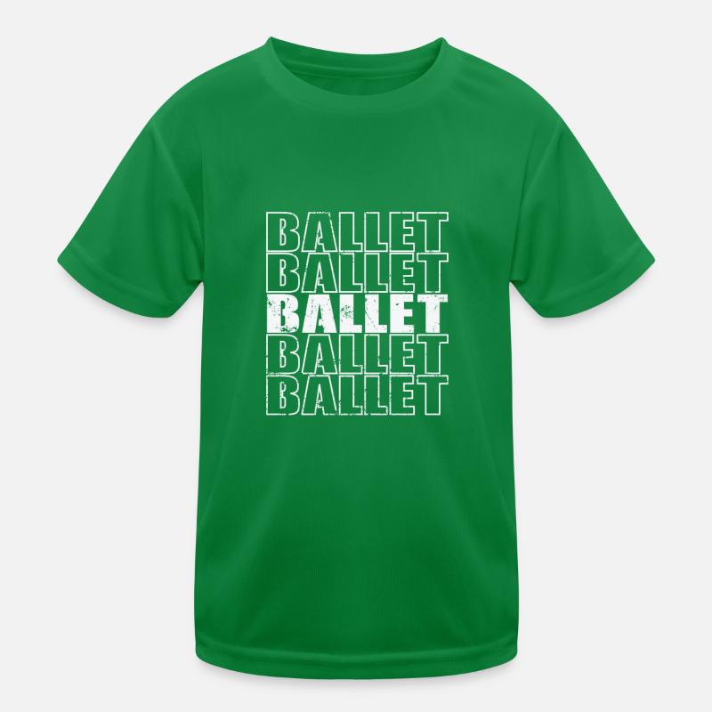 Ballet Training Kinder Funktions-T-Shirt