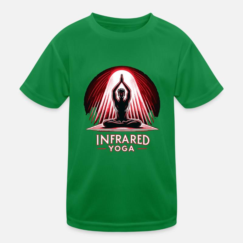 Red Light Therapy Low-level Laser Therapy for Kids Functional T-Shirt