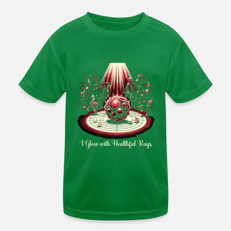 Red Light Therapy Low-level laser therapy for the Kids Functional T-Shirt