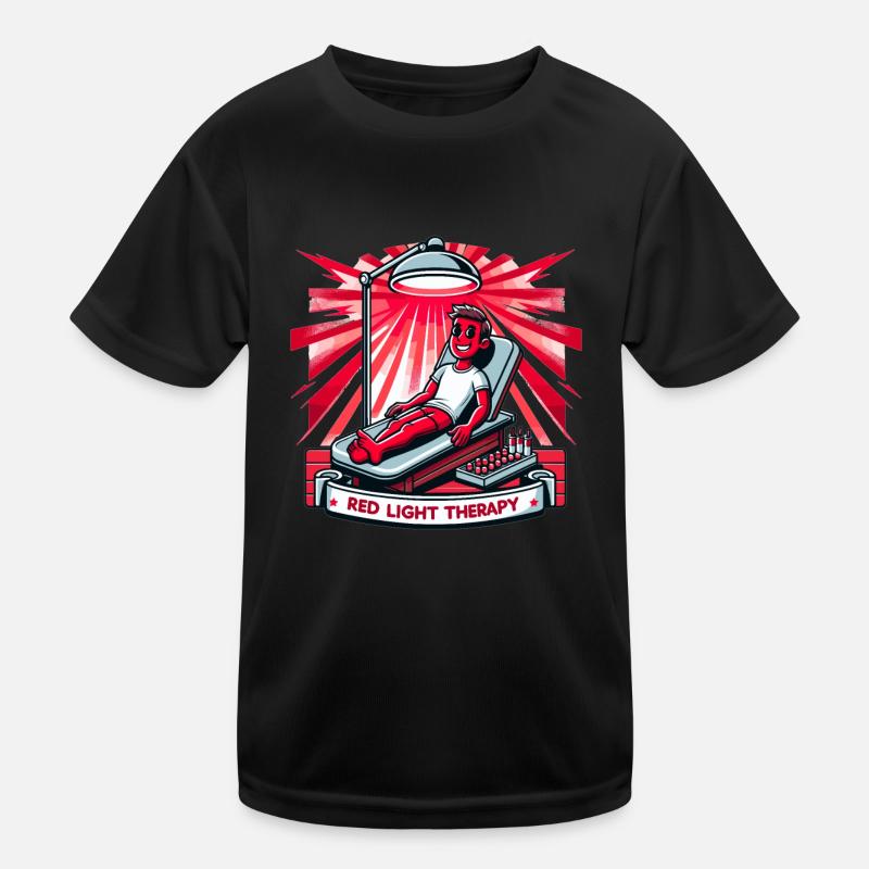 Red Light Therapy Low-level laser therapy for the Kids Functional T-Shirt