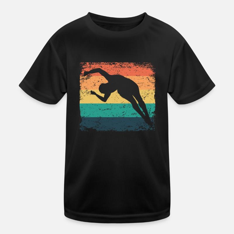 Turmspringen Kunstspringen Synchronspringen Kinder Funktions-T-Shirt