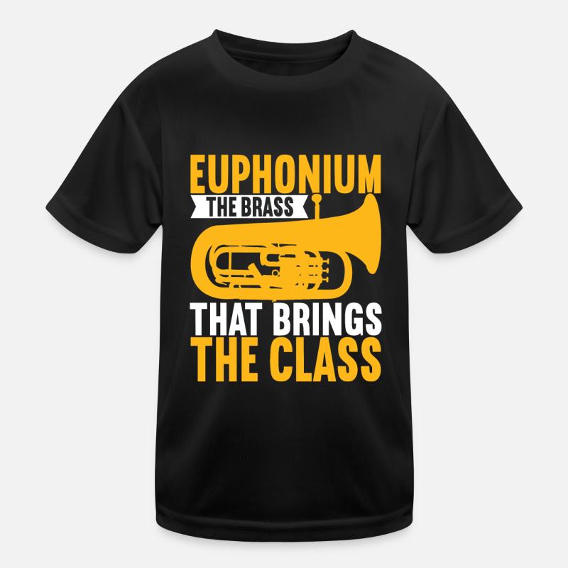 Euphonium Joueur d’euphonium T-shirt sport Enfant