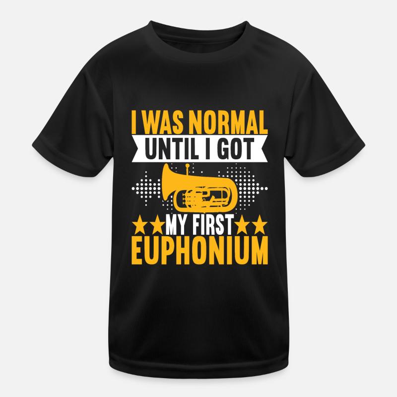 Euphonium Euphoniumspieler Kinder Funktions-T-Shirt