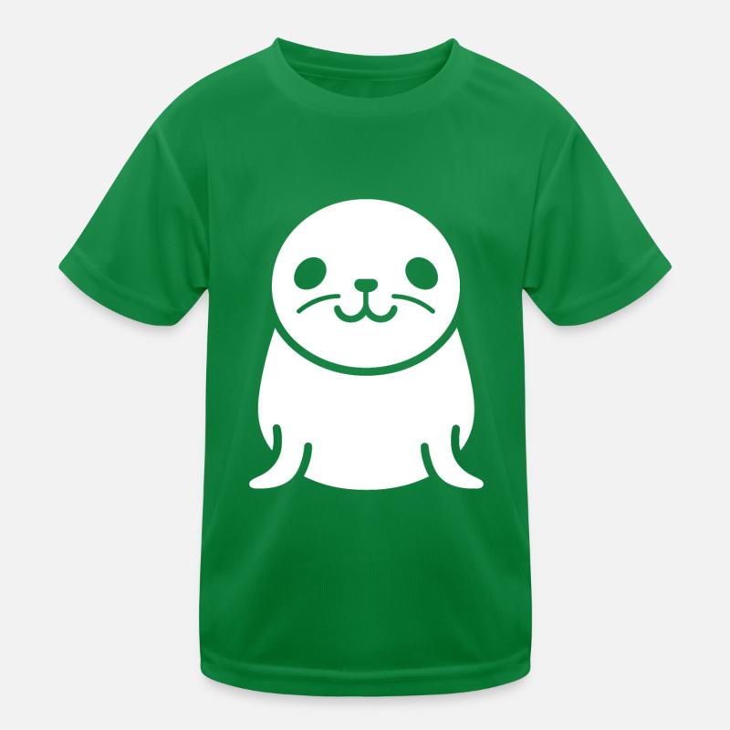 Seelöwe Kinder Funktions-T-Shirt